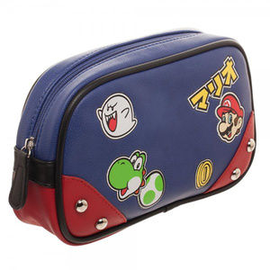 New! Super Mario Nintendo Toiletries Travel Case Dopp kit